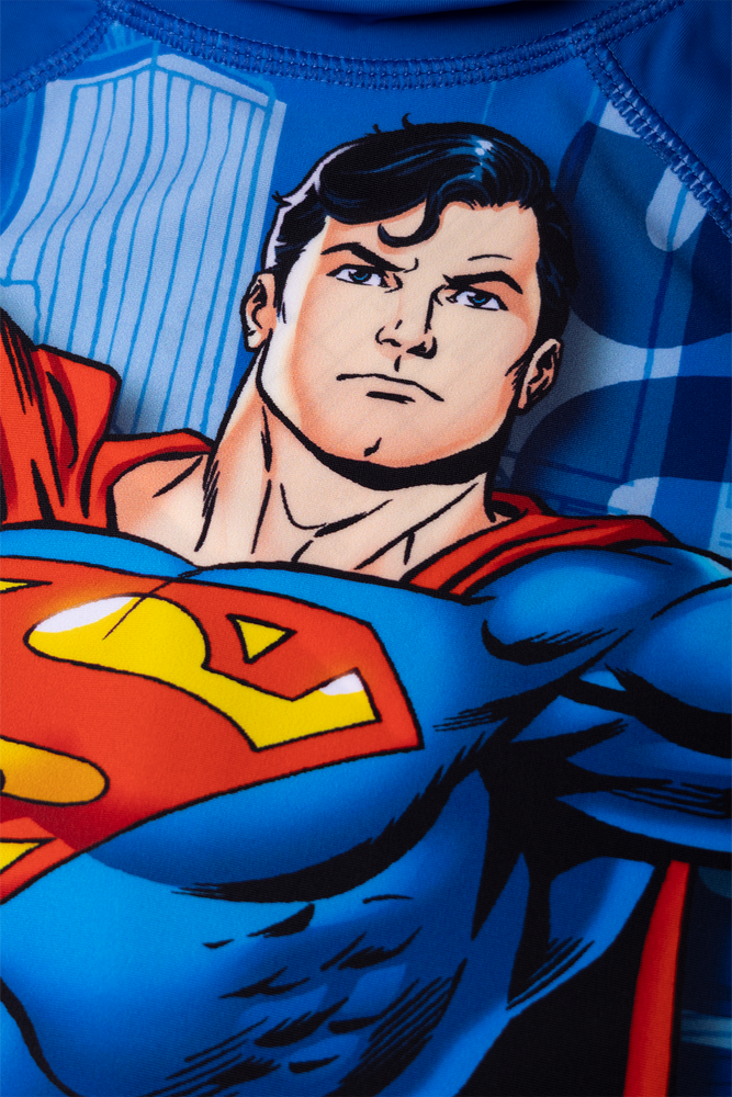 Superman Swimsuit Blue