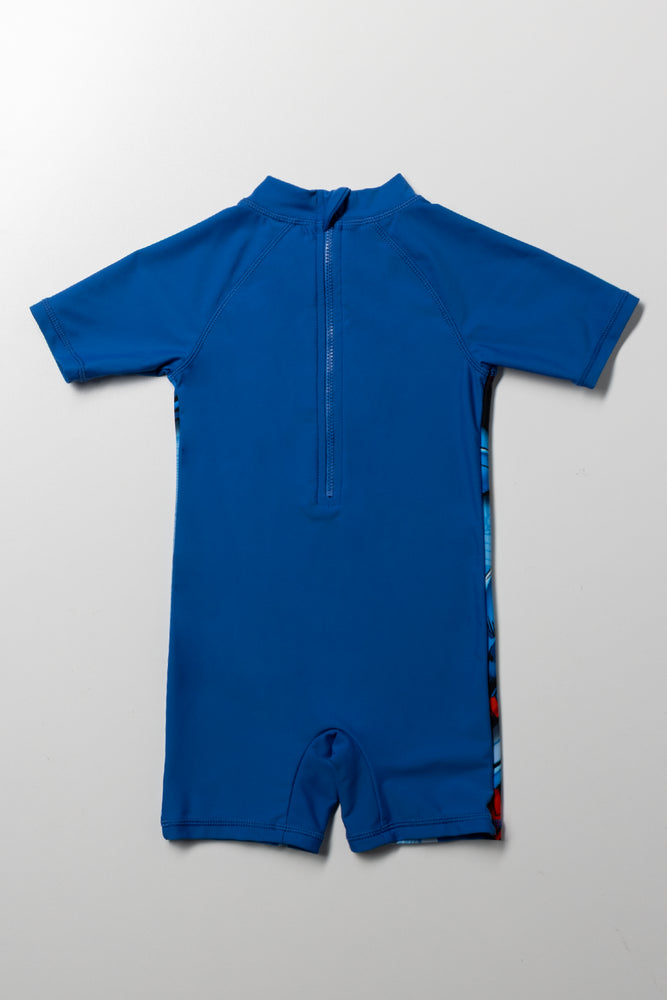 Superman Swimsuit Blue (3)