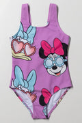 Minnie Mouse Swimsuit Purple