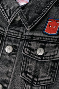 Spider-Man Denim Jacket Charcoal (1)