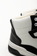 Skate High Top Sneakers Black And White (3)