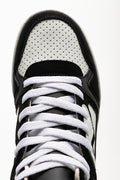Skate High Top Sneakers Black And White (4)