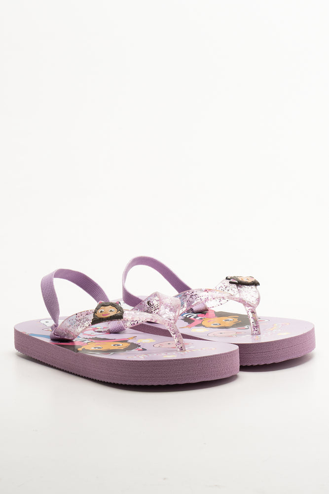 Gabby's Dollhouse Flip Flops Pink