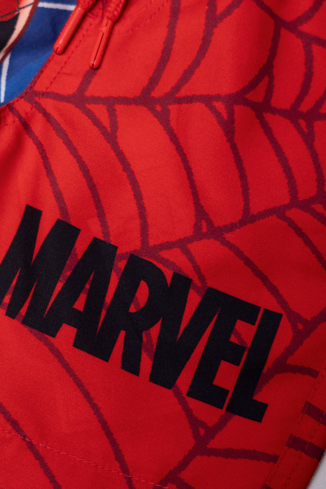 Spider-Man Swim Shorts Red