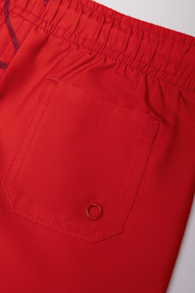 Spider-Man Swim Shorts Red (3)