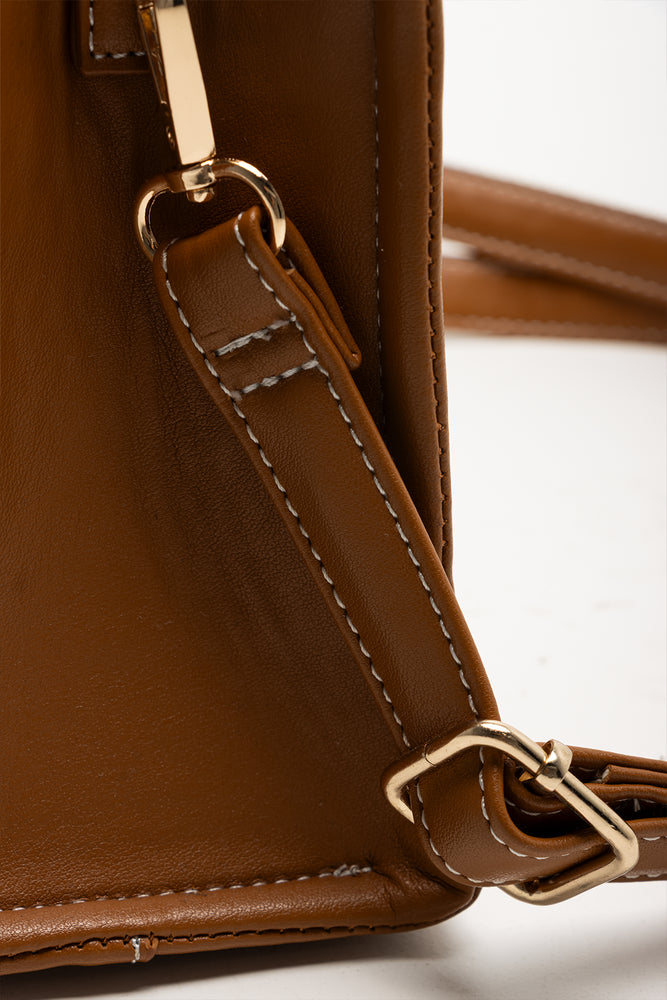 Mini Handbag Tan (4)