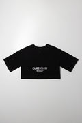 Oversized Boxy Top Black