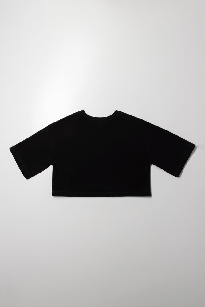 Oversized Boxy Top Black (2)