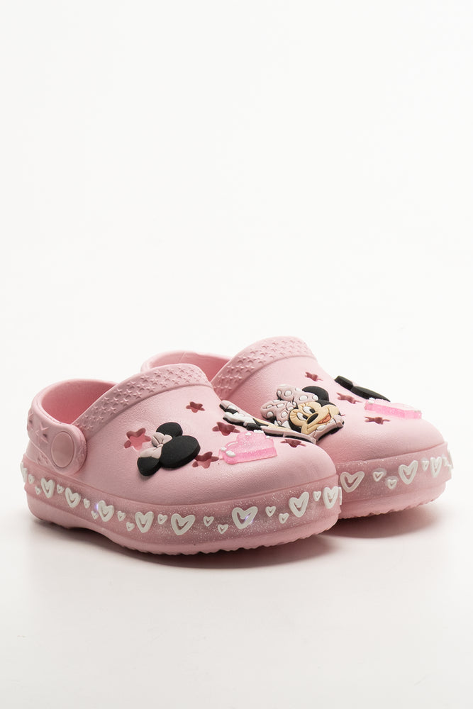 Minnie Mouse Light Up Clogs Pink