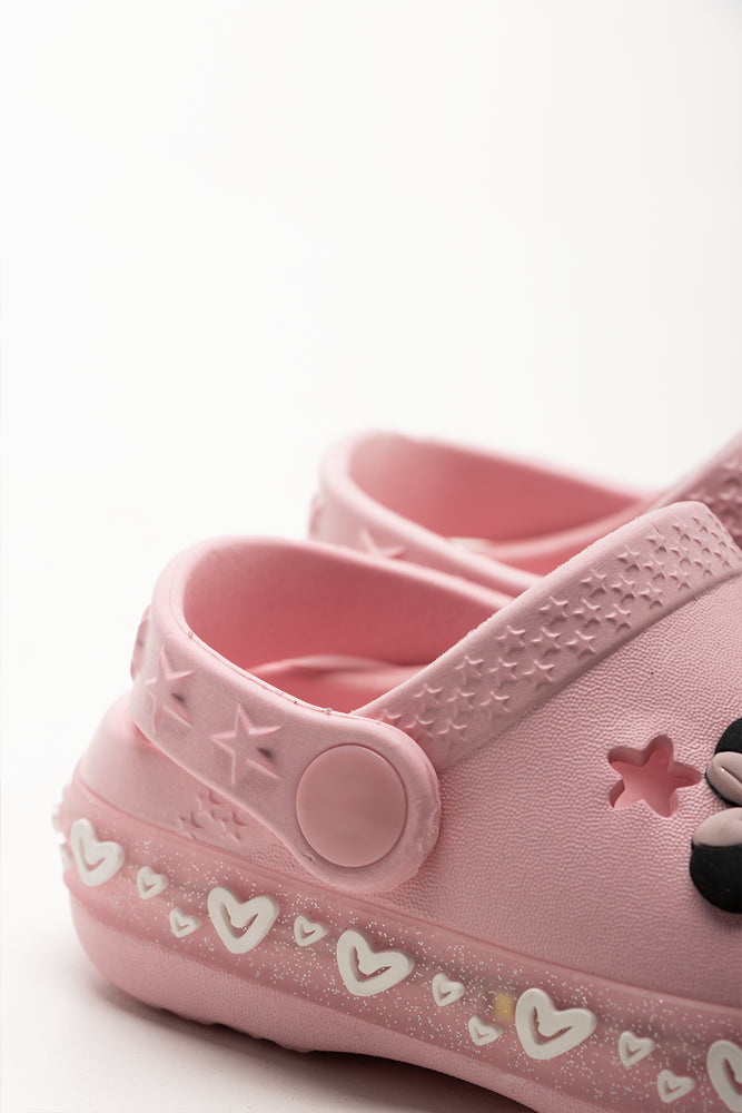Minnie Mouse Light Up Clogs Pink (3)
