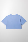 Butterfly Flower T-Shirt Blue (2)