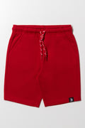 Knit Shorts Red