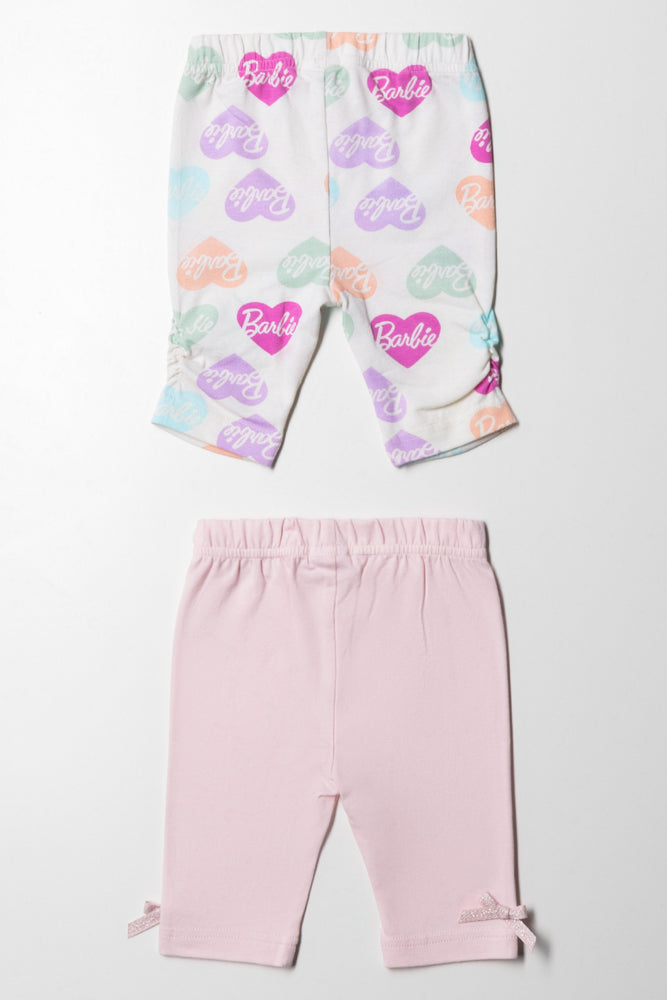 Barbie 2 Pack Cropped Leggings