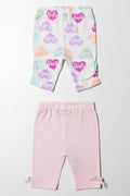 Barbie 2 Pack Cropped Leggings