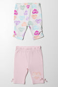 Barbie 2 Pack Cropped Leggings (2)