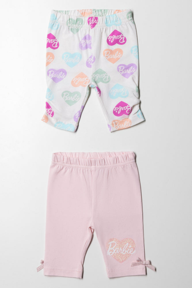 Barbie 2 Pack Cropped Leggings (2)