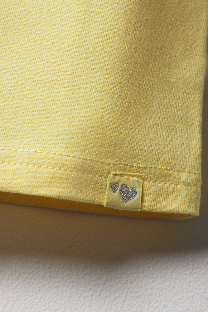 Plain T-Shirt Yellow (2)