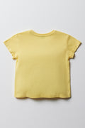 Plain T-Shirt Yellow (3)