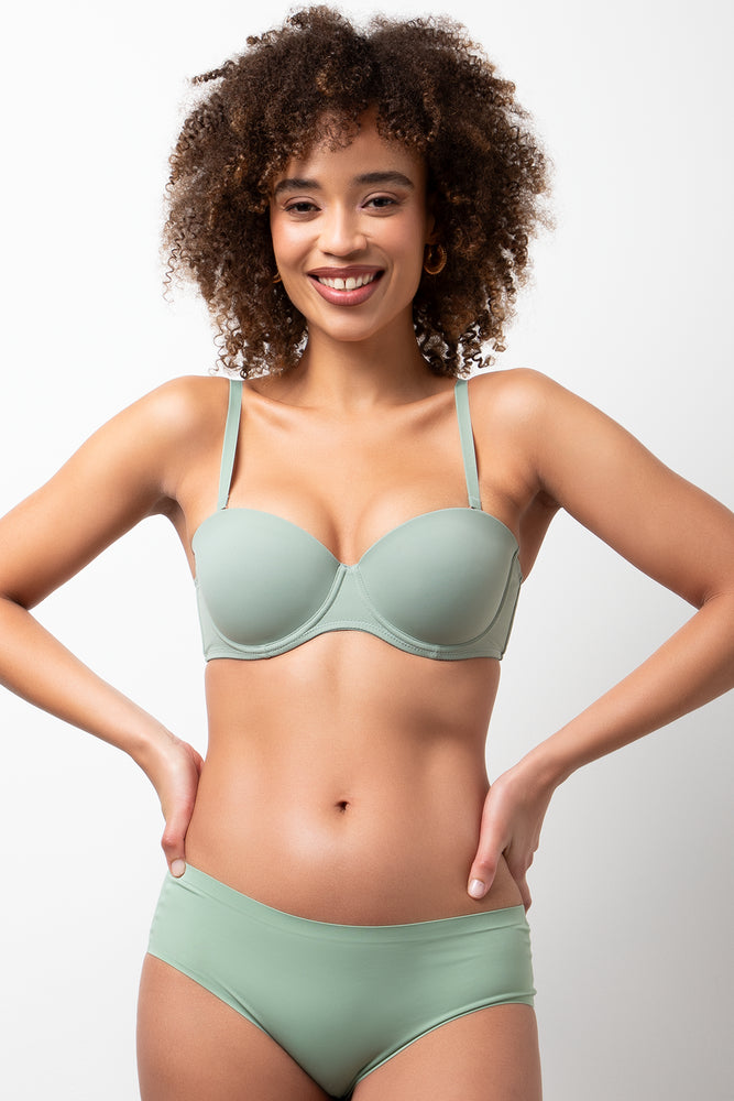 2 Pack Multiway Bras Green