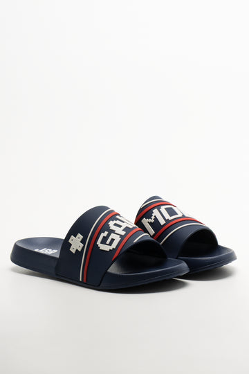 Pool Slides Navy