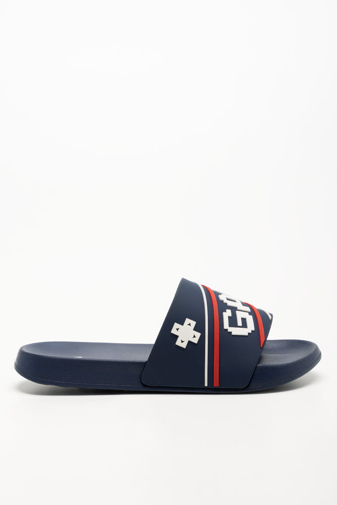 Pool Slides Navy
