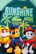 Paw Patrol Swimsuit Set Green (1)