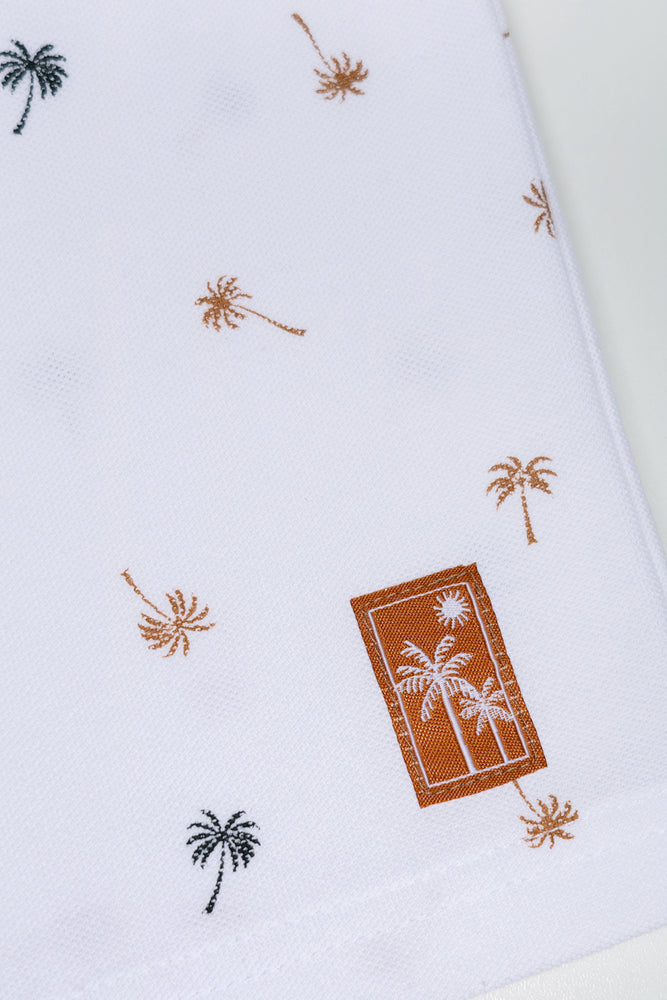 Palm Print Golfer White (2)