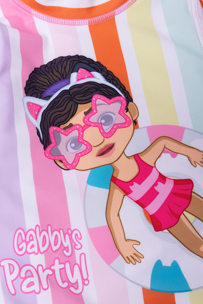 Gabby's Dollhouse Long Sleeve Swimsuit Multi (1)