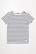 Stripe Short Sleeve T-Shirt Black And White