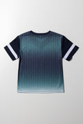 Sporty Pullover Top Blue (2)