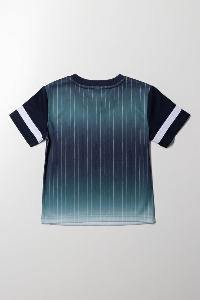 Sporty Pullover Top Blue (2)