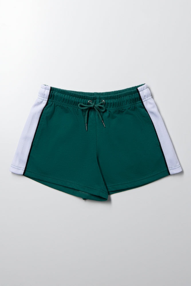 Knit Shorts Green