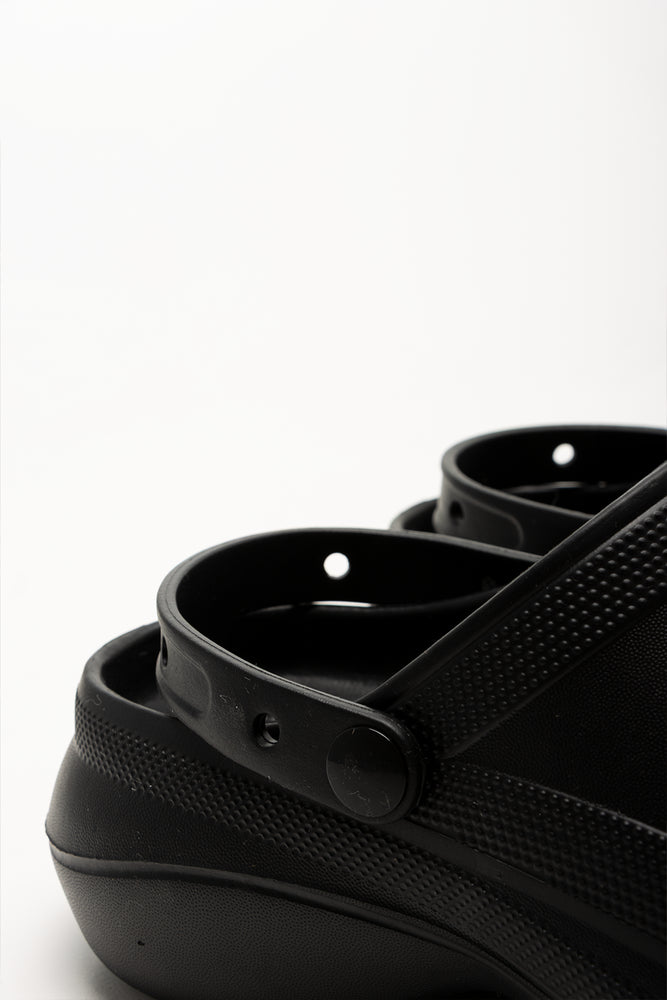 Chunky Daisy Clogs Black (3)