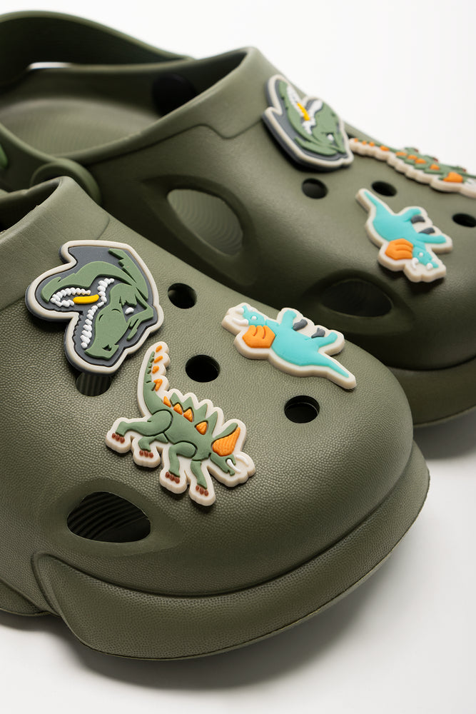 Clogs With Charms Green (2)