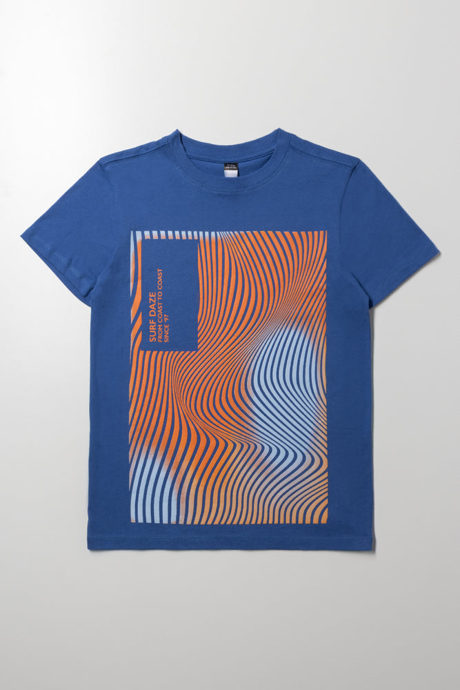 Short Sleeve T-Shirt Blue