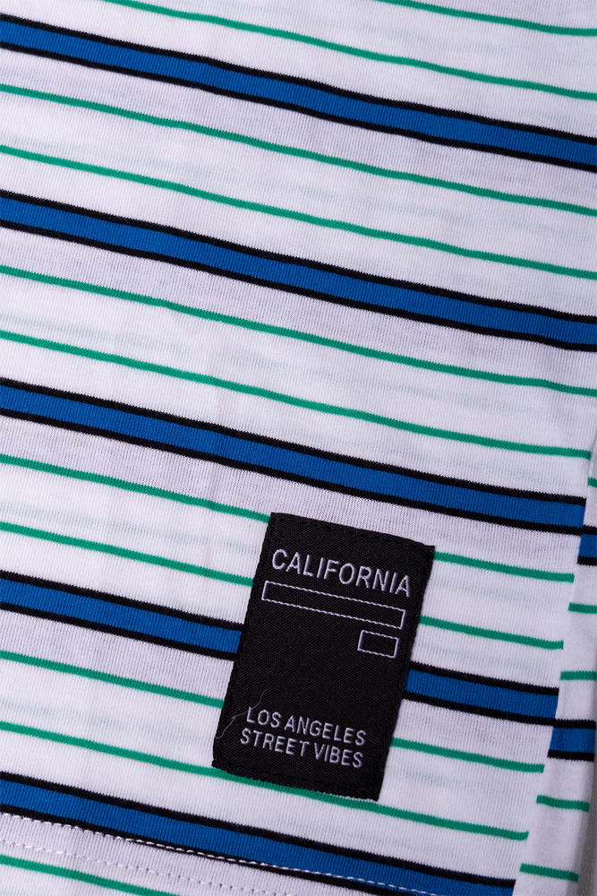 Stripe T-Shirt Blue