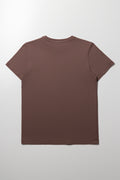 Short Sleeve T-Shirt Brown (2)
