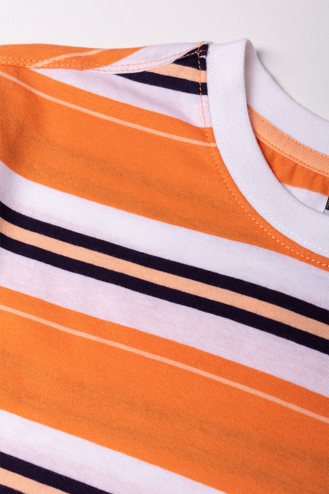 Stripe T-Shirt Orange