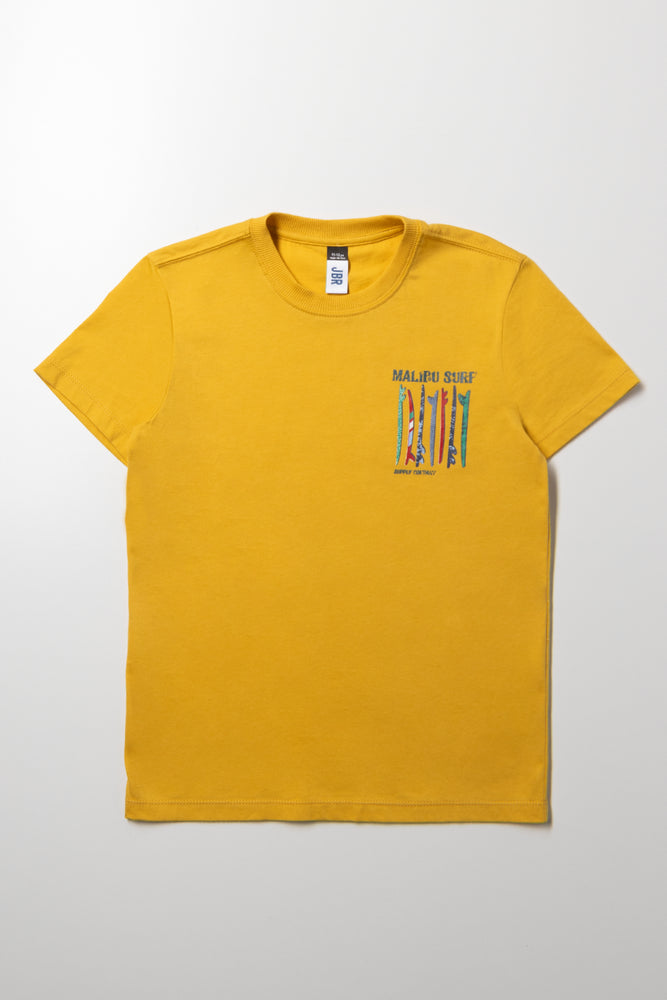 Short Sleeve T-Shirt Yellow