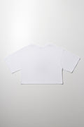Short Sleeve Boxy T-Shirt White (2)