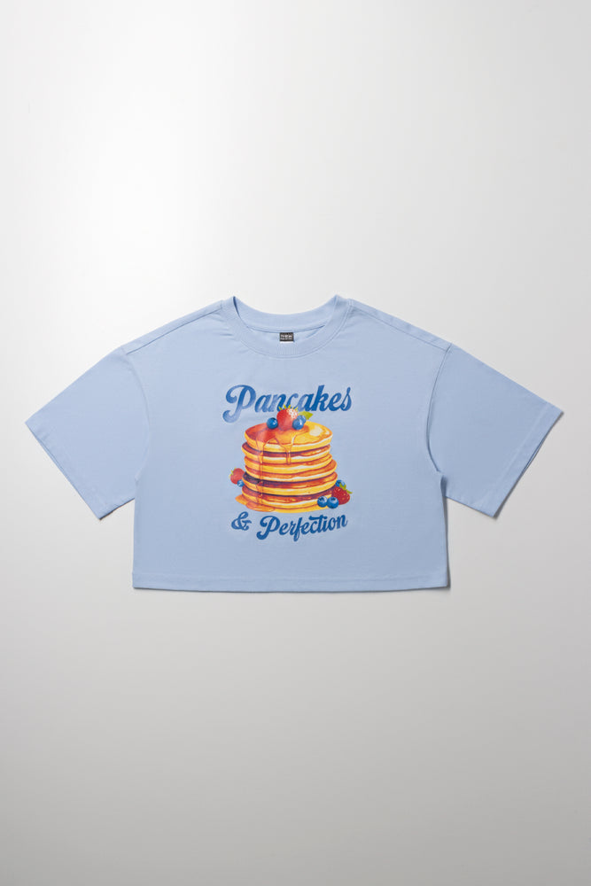 Boxy T-Shirt Blue