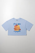 Boxy T-Shirt Blue