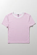 Baby Tee Pink And White