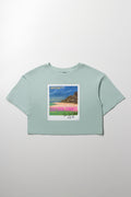 Boxy T-Shirt Green