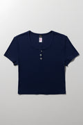 Baby Tee Navy