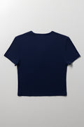 Baby Tee Navy (2)