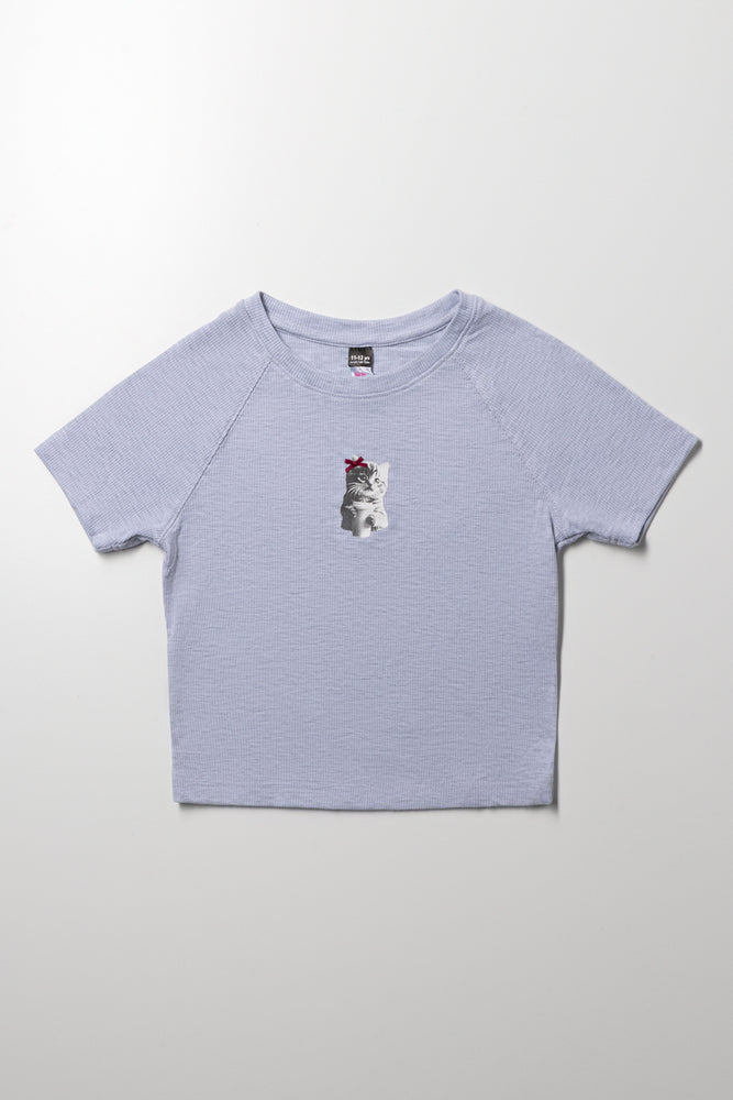 Kitten Baby T-Shirt Grey