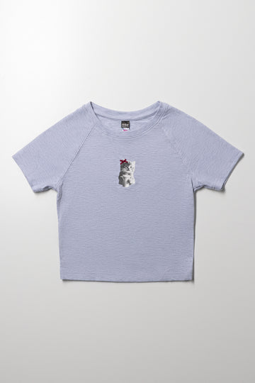 Kitten Baby T-Shirt Grey