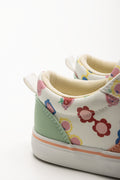 Daisy Print Sneakers Cream (3)