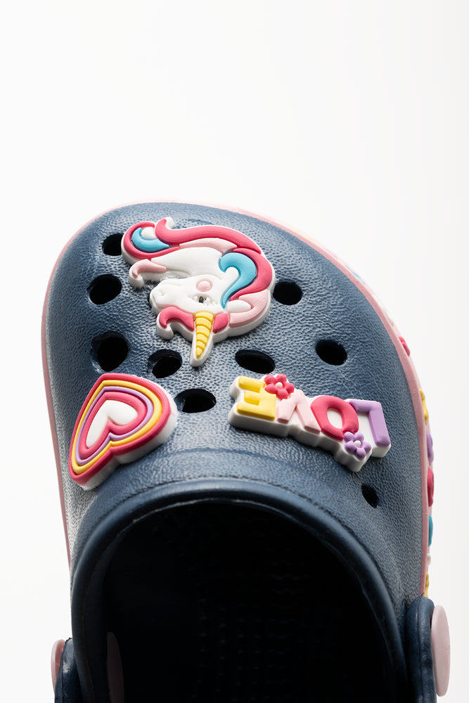 Unicorn Clogs Navy (4)